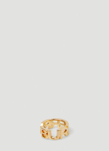 Burberry LJ Logo Ring Gold bur0247111