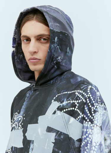 Garbage Hooded Sweatshirt Praying Garbage Hooded Sweatshirt Black pry0354007