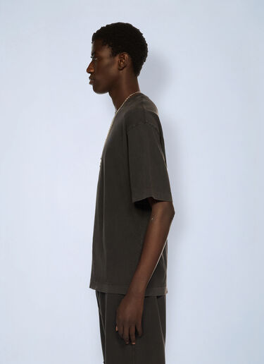 Off-White Faded Painting Skate Logo T-Shirt Black ofw0162023