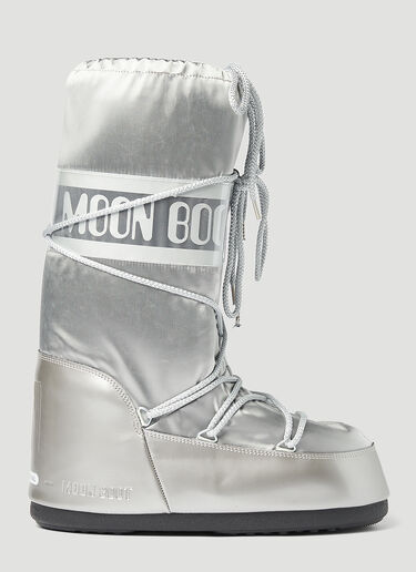 Moon Boot Icon Glance Snow Boots Silver mnb0346004