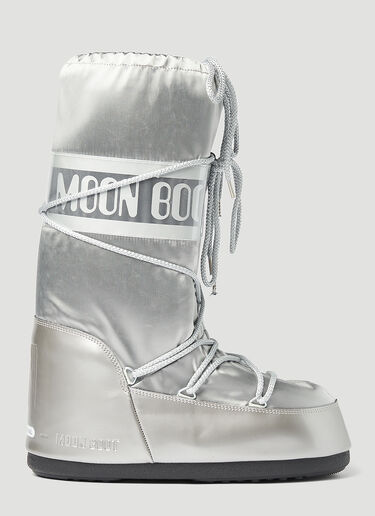 Icon Glance Snow Boots Moon Boot Icon Glance Snow Boots Silver mnb0346004