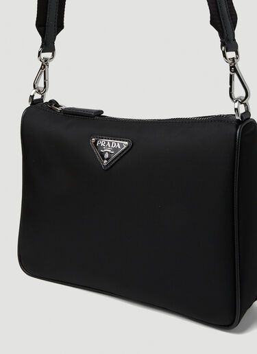 Prada Re-Nylon Crossbody Bag Black pra0152055