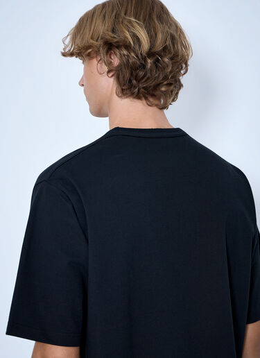 LN-CC® - Lemaire: Boxy T-Shirt - Black Lemaire Boxy T-Shirt Black lem0166015