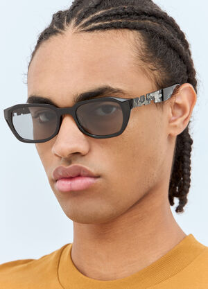 Balenciaga #2 Rectangular Sunglasses Grey bcs0356002