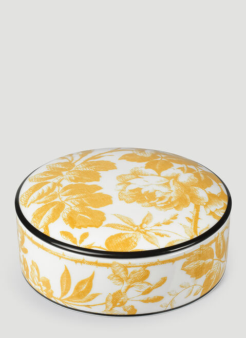 Gucci Herbarium Round Box Yellow wps0670146