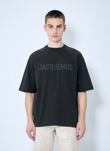 Jacquemus Le T-Shirt Typo Brown jac0160016