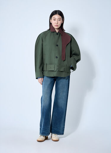 JW Anderson Rounded Blouson Jacket Olive jwa0260001