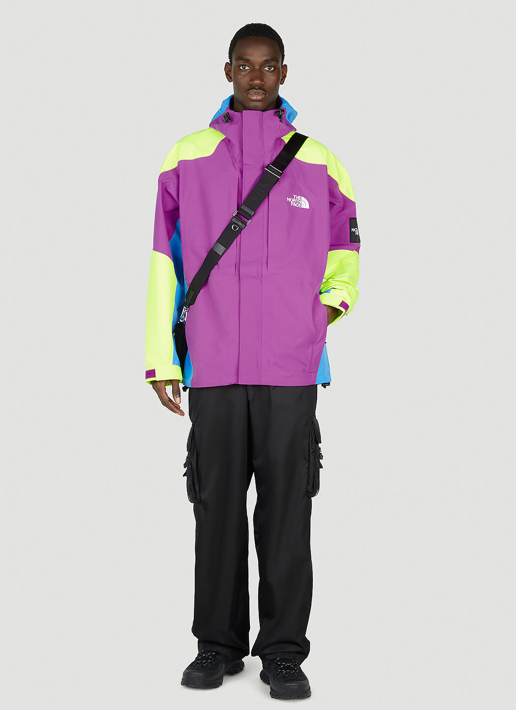 The North Face Men s Colour Block Carduelis Jacket in Purple LN CC