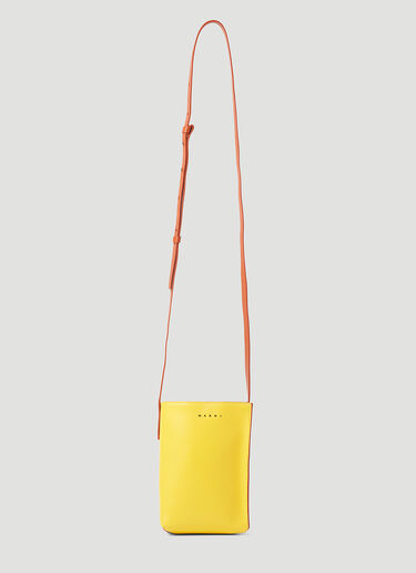 Marni Colour Block Crossbody Bag Yellow mni0152017