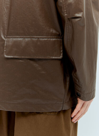 Lemaire Rain Jacket Brown lem0156002