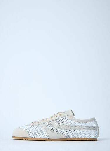 Dries Van Noten Mesh Low-Top Sneakers White dvn0259010