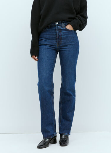 TOTEME Classic Cut Denim Jeans Blue tot0255011