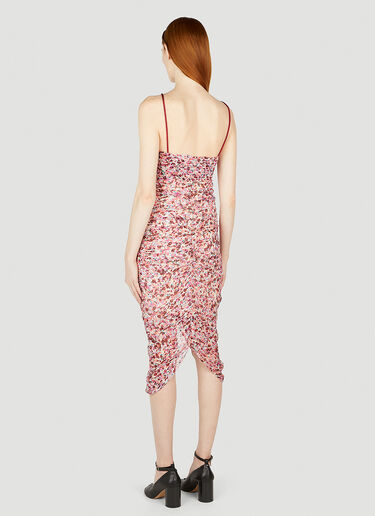 Isabel Marant Étoile Falone Midi Dress Pink ibe0251004