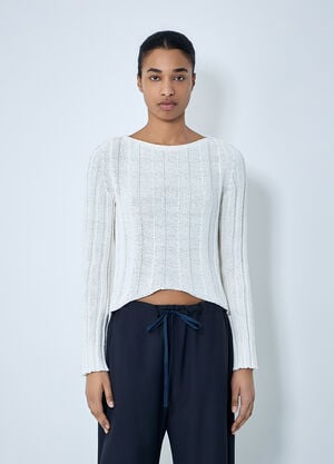 Khaite Sylas Sweater Cream kha0264005