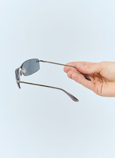 Acne Studios Rimless Sunglasses Black cns0358003