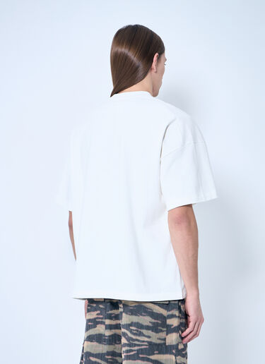 Jil Sander Logo T-Shirt White jil0143012