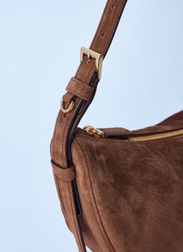 Small Suede Shoulder Bag Prada Small Suede Shoulder Bag Brown pra0262019