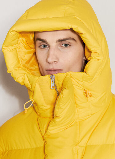 Entire Studios MML Hooded Puffer Jacket Yellow ent0156001
