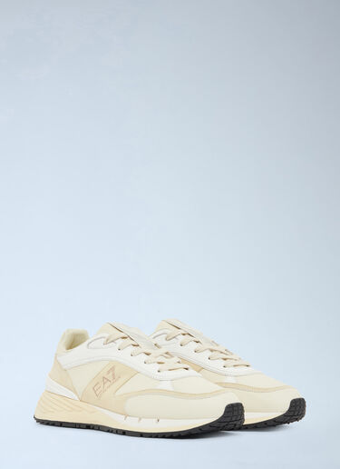 LN-CC® - EA7 Emporio Armani: OTG Luxe Sneakers - White EA7 Emporio Armani OTG Luxe Sneakers White eea0166004