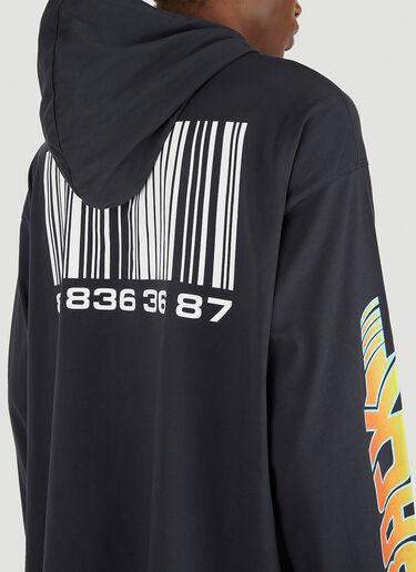 VTMNTS Back to the Future Hooded Sweatshirt Black vtm0348013