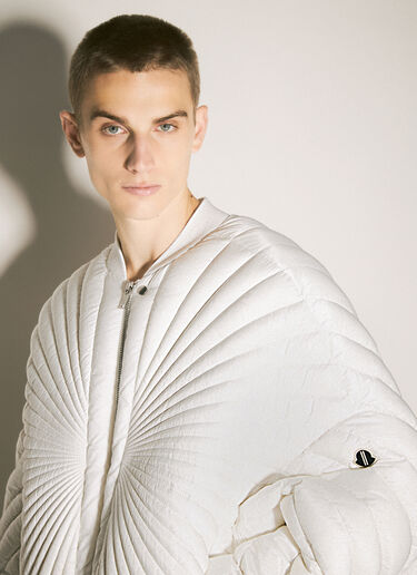 Moncler x Rick Owens Radiance Peter Jacket White mcs0358001
