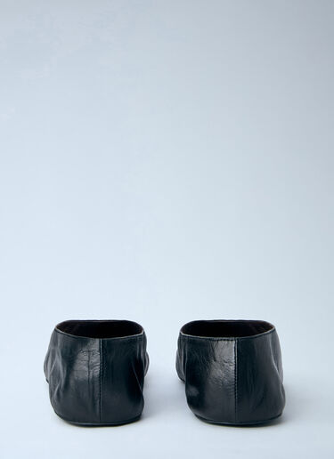 The Row Fay Flats Two Black row0265019
