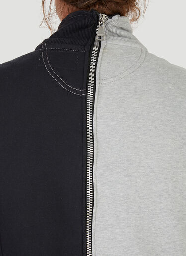 (Di)vision Reworked Zip-Through Sweater Black div0344026