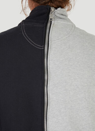 Reworked Zip-Through Sweater (Di)vision Reworked Zip-Through Sweater Black div0344026