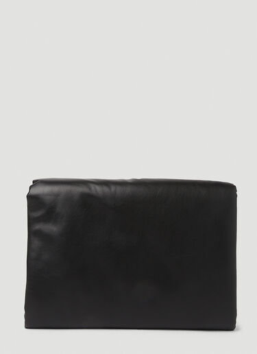 Dolce & Gabbana Embellished Plaque Clutch Bag Black dol0251037