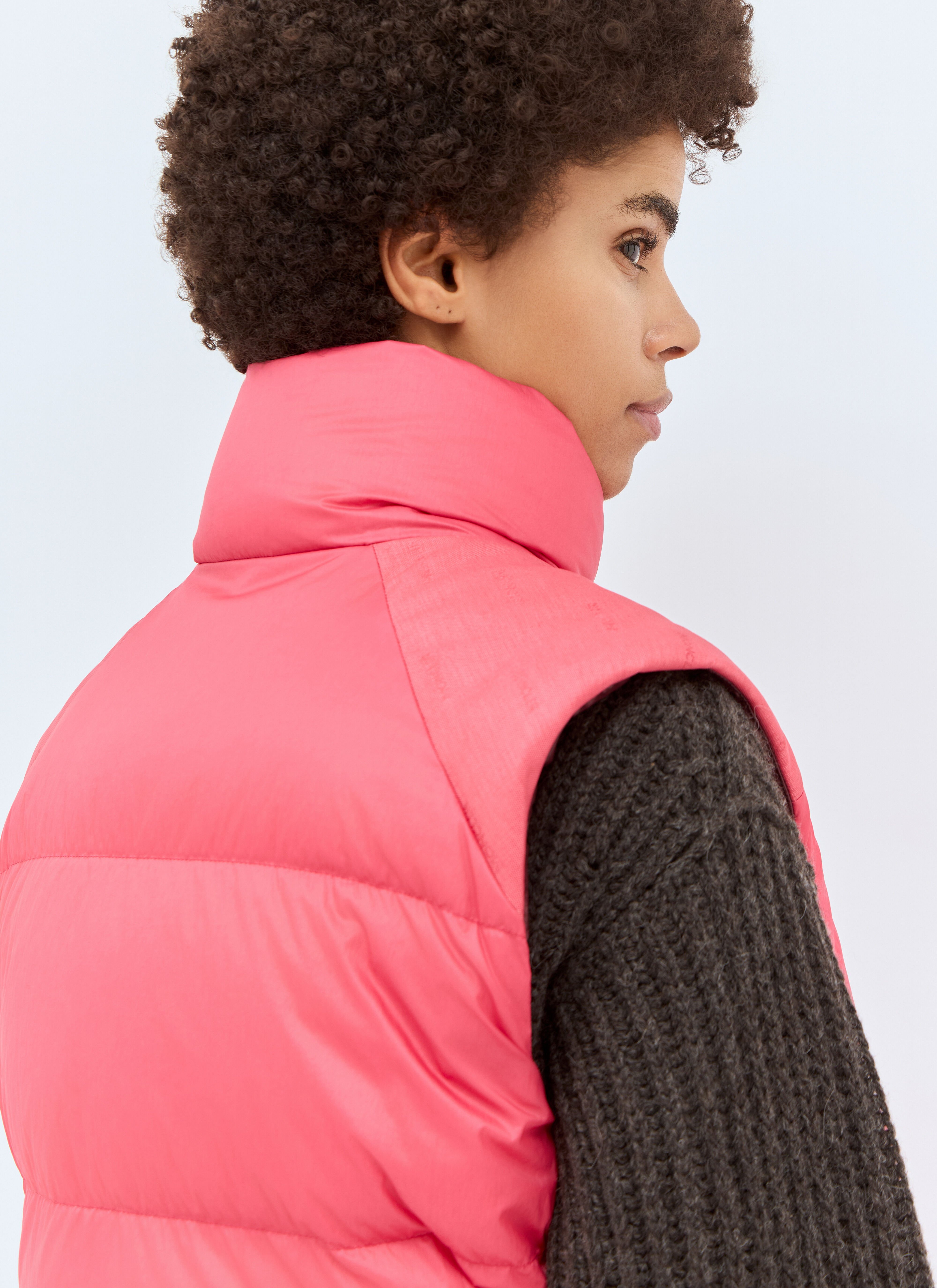 Icons vest pink top