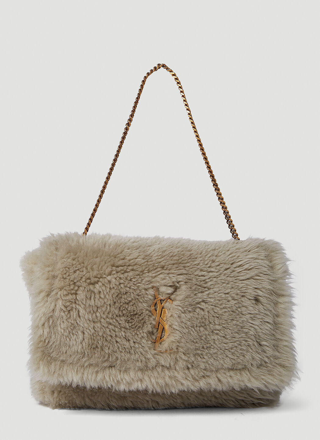 Saint laurent shearling bag top