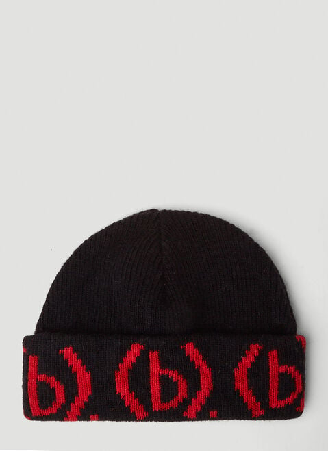 Bstroy Knit (B).eanie Hat Black bst0350020