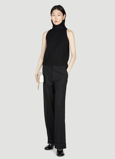 High Neck Top Max Mara High Neck Top Black max0253024