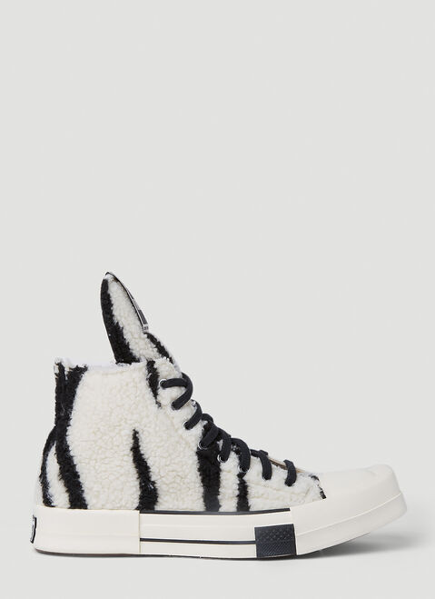 Rick Owens DRKSHDW x Converse TURBODRK Hi Top Sneakers Black dsc0354002