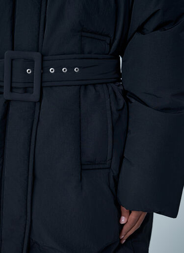 Belted Quilted Coat Sportmax Belted Quilted Coat Black spx0262021