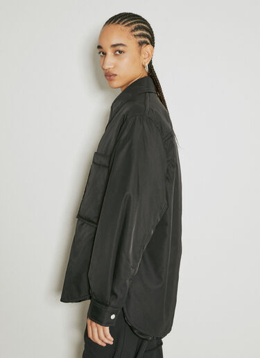 Song for the Mute Padded Cocoon Jacket Black sfm0254008