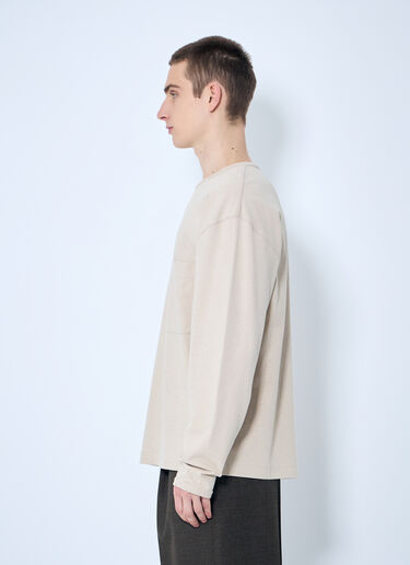 Lemaire Boxy T-Shirt Beige lem0160011