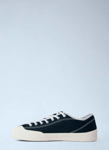 Village PM Canvas Low-Top Sneakers Black vpm0164005