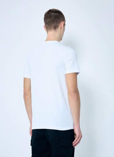 Moncler Set Of Three Logo Patch T-Shirts White mon0159009