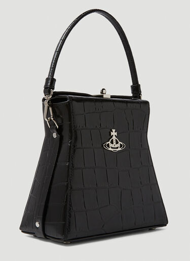 Vivienne Westwood Kelly Medium Handbag Black vvw0249027