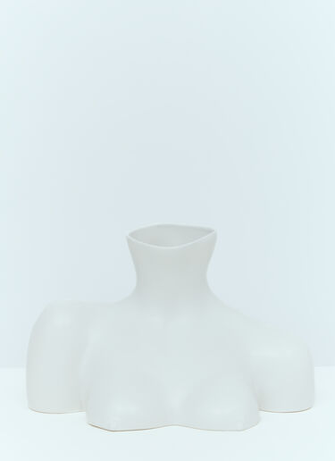 Anissa Kermiche Breast Friend Vase White ank0355003