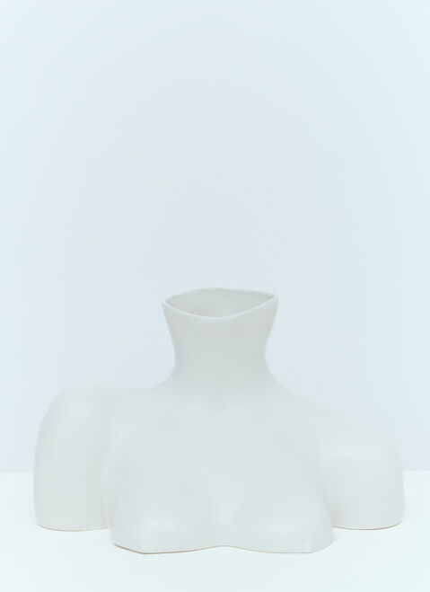 Anissa Kermiche ブレストフレンド花瓶 ホワイト ank0355004