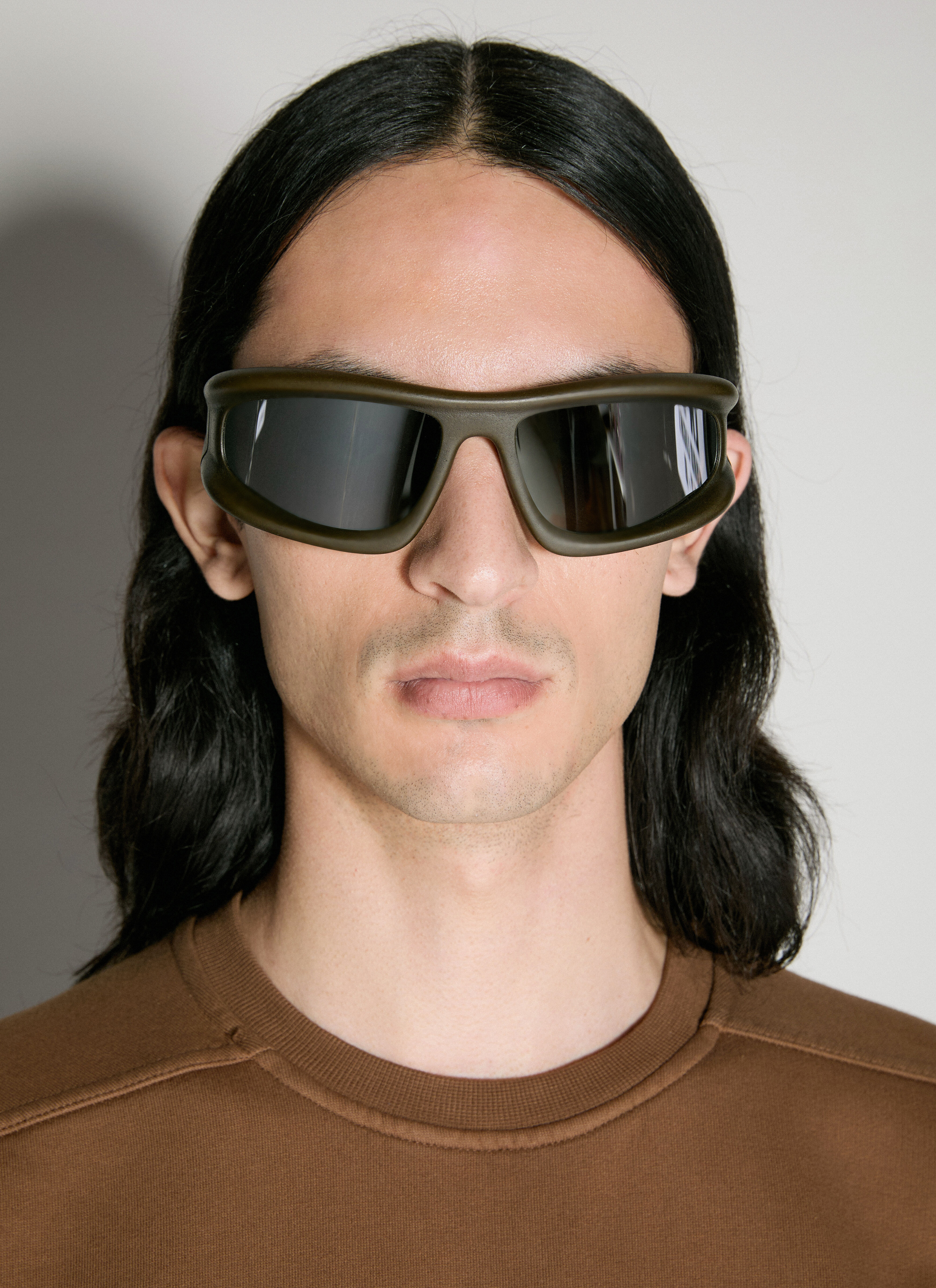 マクラクサァ 032C x MYKITA Men's' Marfa Sunglasses in Green | LN-CC®