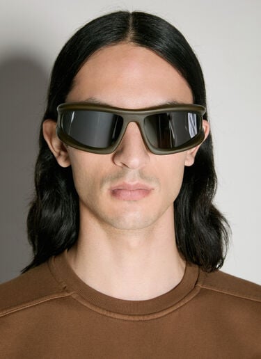 032C x MYKITA 마르파 선글라스 그린 cee0156023