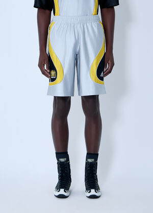 adidas x Brain Dead BD FB Shorts Grey adi0162206