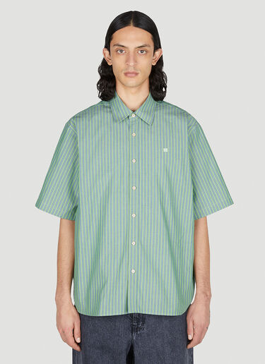 Acne Studios 条纹衬衫 绿色 acn0351010