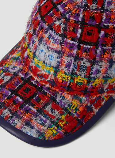 Tweed Baseball Cap Gucci Tweed Baseball Cap Red guc0251146