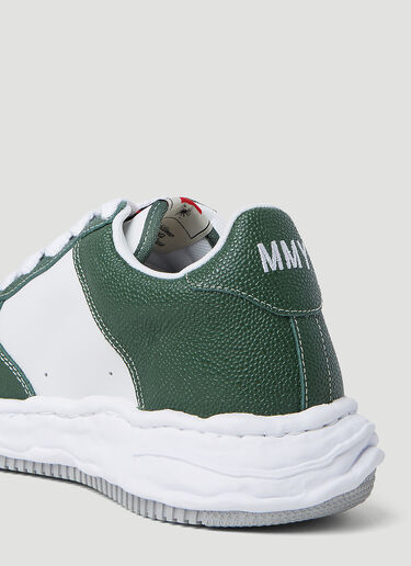 Maison Mihara Yasuhiro Wayne OG 鞋底皮革运动鞋 绿色 mmy0154021