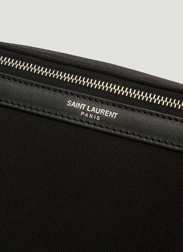Saint Laurent Classic Canvas Belt Bag Black sla0138032
