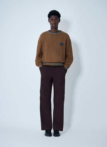 Kiko Kostadinov Estike Pants Brown kko0162001